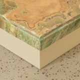 1960s onyx coffee table