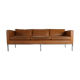 Dutch design three seater leather sofa by Artifort