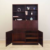 Mahogany bookcase, Danish design, 1970s, manufacture: Omann Jun