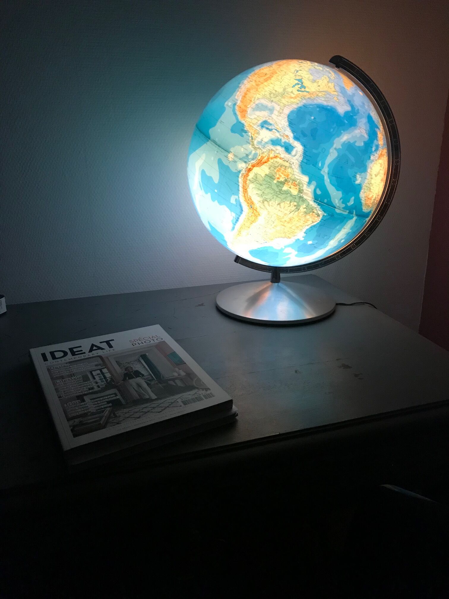 Globe lumineux 70/80