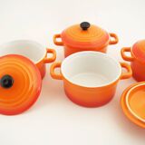 Set of ceramic ramekins, Danish design, 1970s, production: Denmark