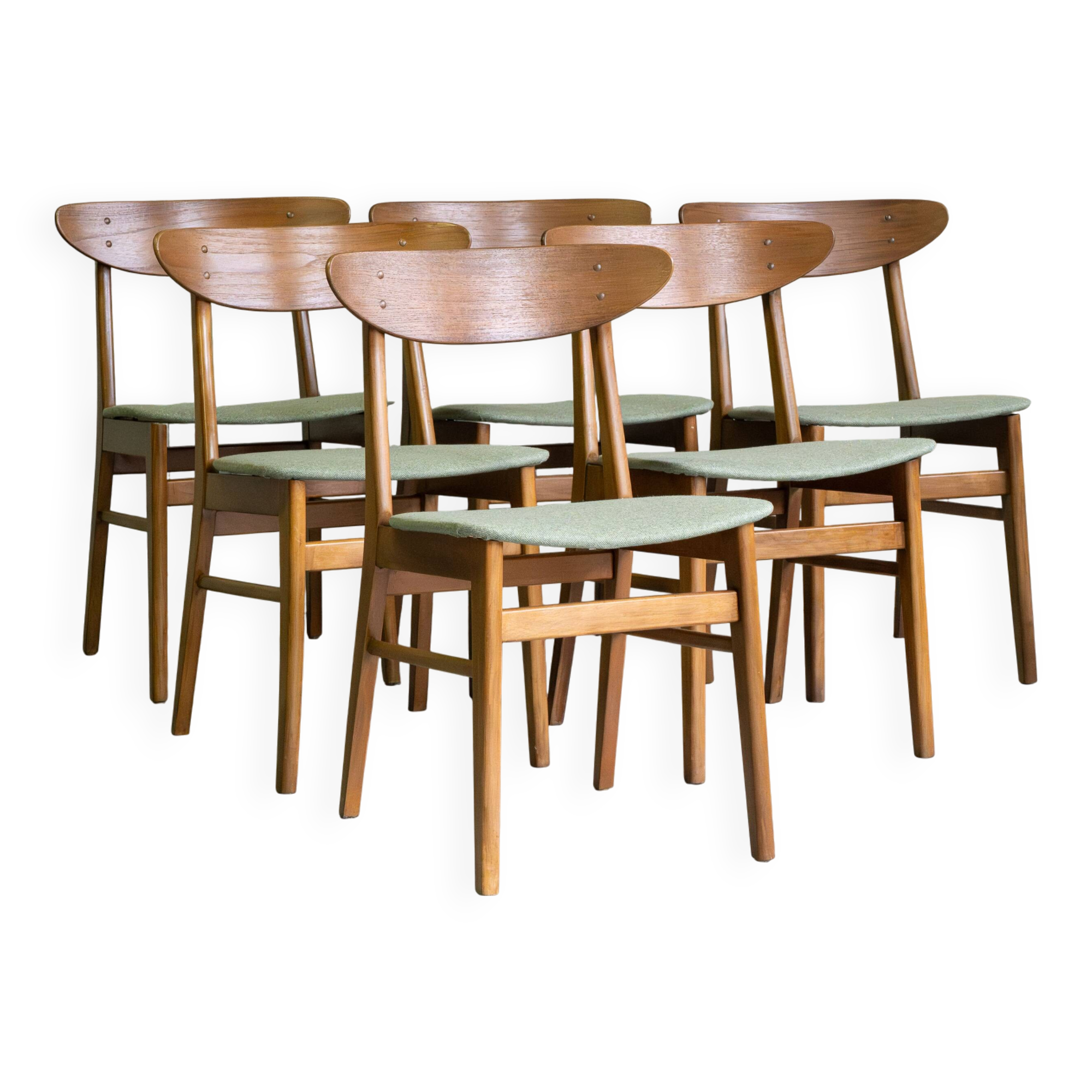 Lot 6 chaises Farstrup 210