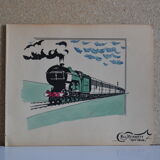 Drawing in indian ink circa 1910