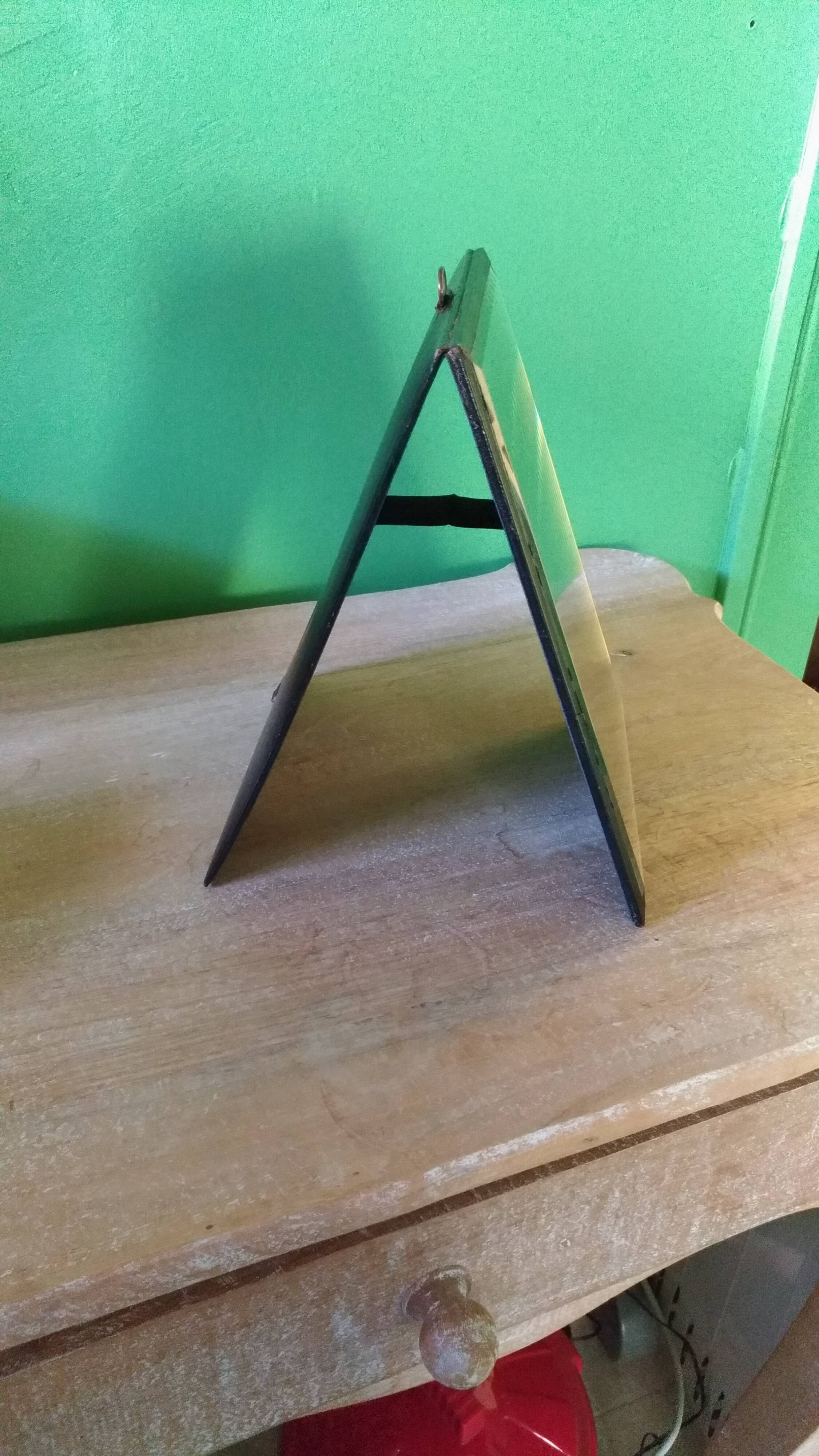 Vintage barber mirror