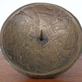 Brutalist Bronze Candleholders, 1960s, Set of 2