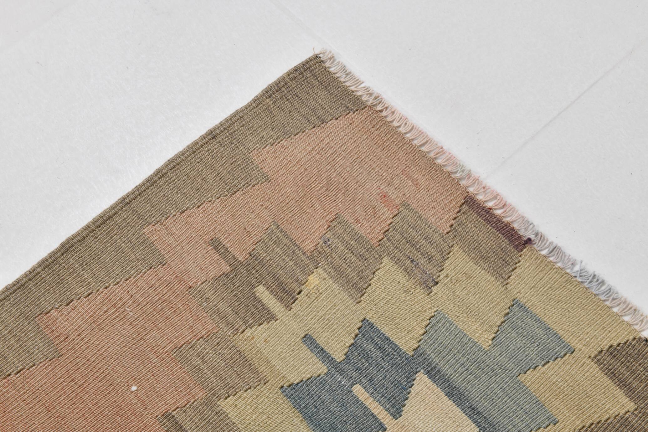 6x10 Kilim Turkish Nomadic Design Kilim Rug, 181x312 Cm