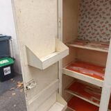 Metal cabinet industrial kitchen