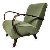 Fauteuil Art Déco par Jindrich Halabala, 1940s