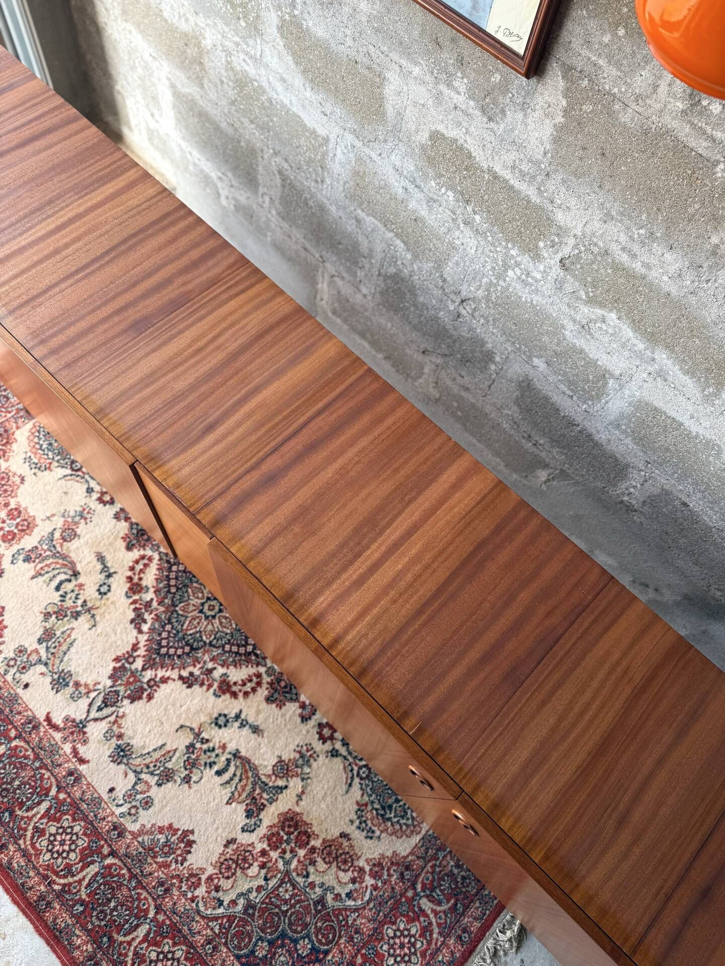 Vintage Scandinavian teak sideboard, 1970.
