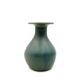 Midcentury light blue ceramic vase, France 1960s