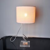 Regency table lamp in methacrylate, France, 1980