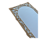 Hollywood Regency Wall Mirror in Brass, Neoclassical Style, 1950s