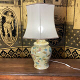 Charolles earthenware lamp