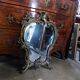 Miroir biseauté en bronze Louis XV 19ème