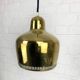 Suspension Golden Bell laiton Alvar Aalto Louis Poulsen, Danemark 1950s