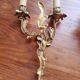 Pair of Louis XVI-style gilded bronze appliques