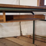 Table desk double school desk 1960
