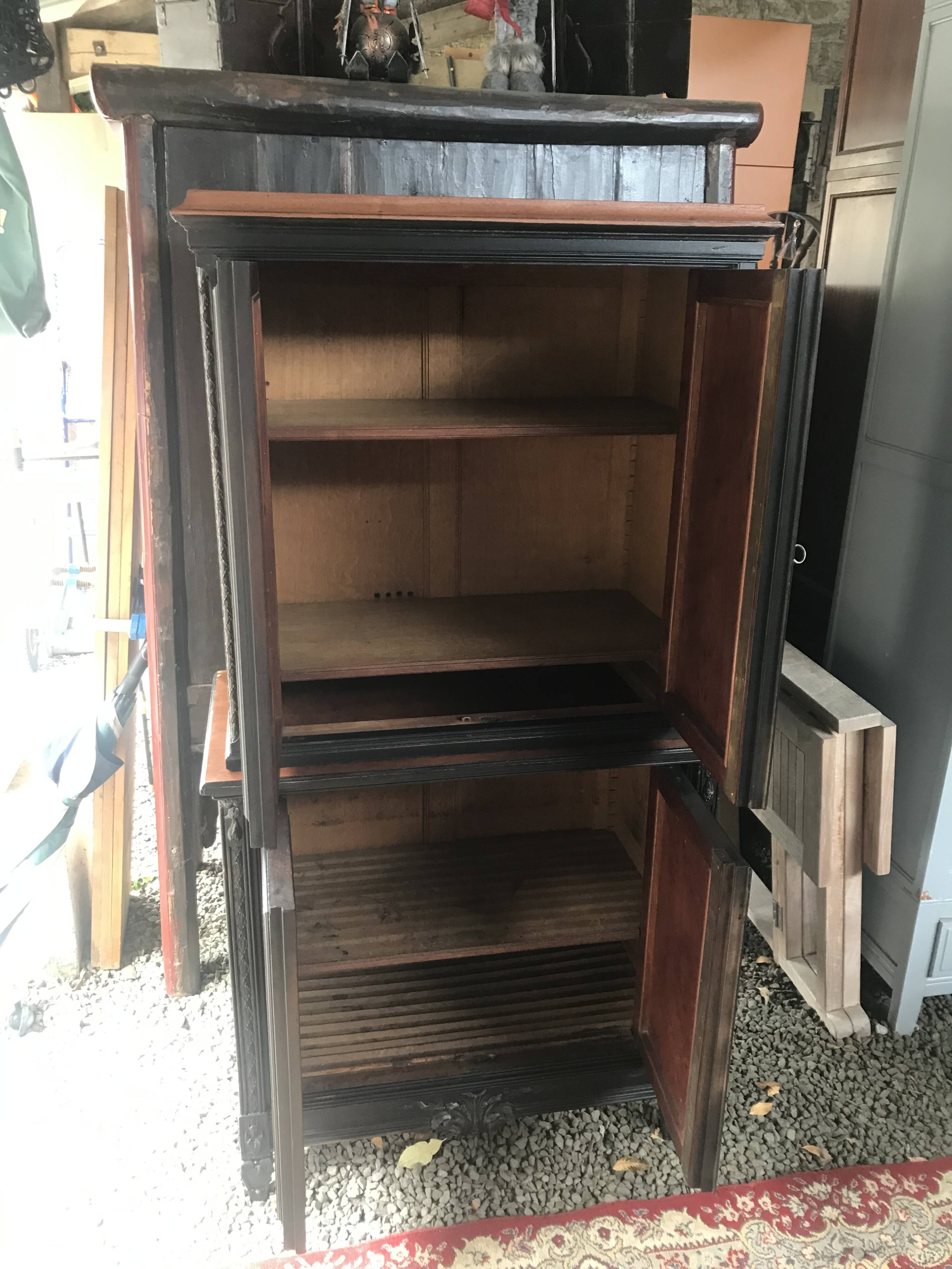 Ancien meuble à liqueur 1950