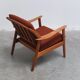 Danish pair of easy chairs in oak by Niels Koefoed, 1960s