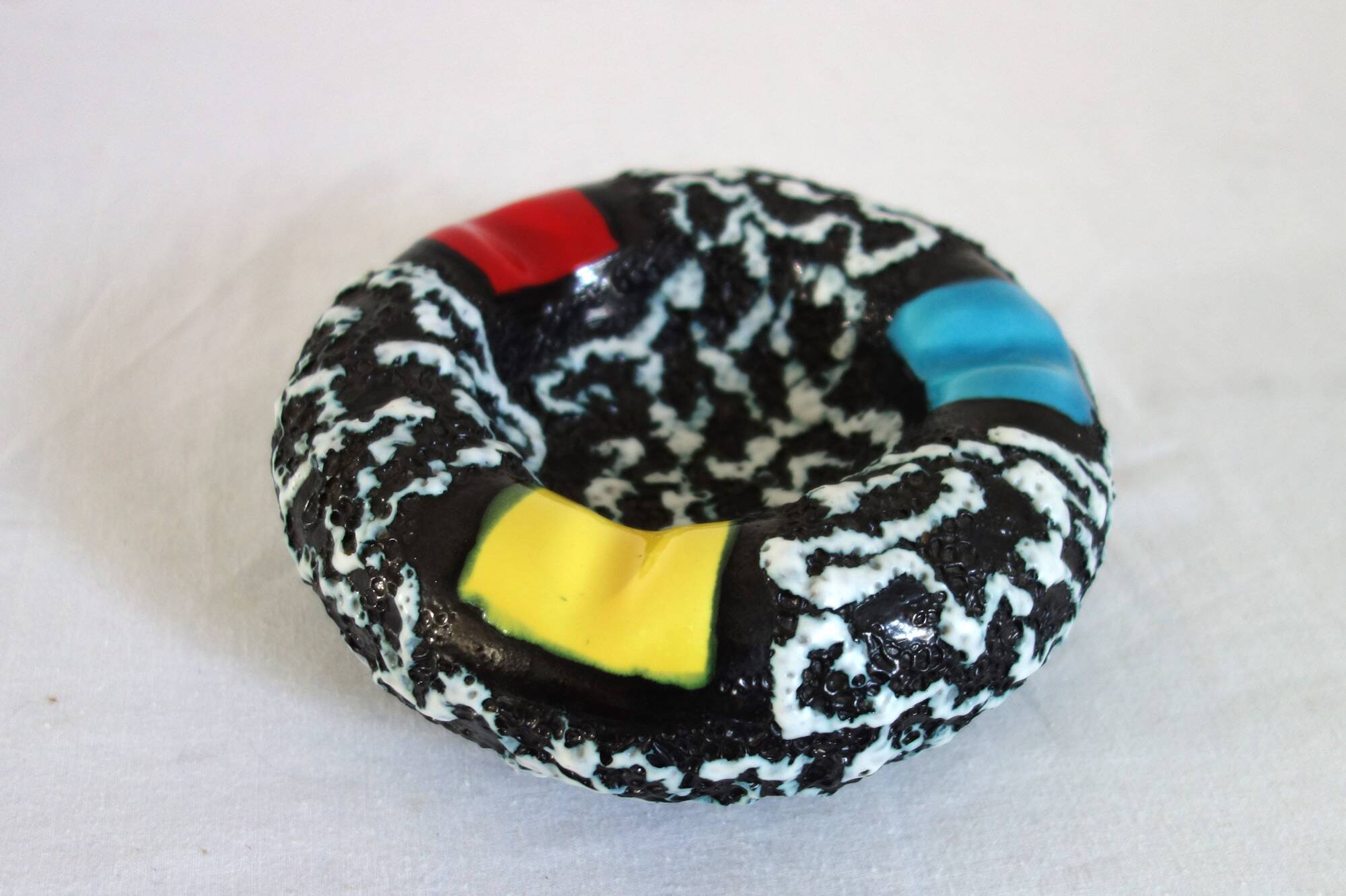 Vallauris Fat Lava pocket ashtray from the 60s