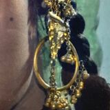 Indian actress known as Naazi, photo painted