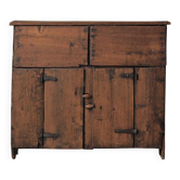 Small mountain furniture made of solid wood, Spain, early 20th century.