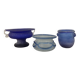 Trio de cache pot Murano « Scavo » des années 60-70