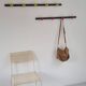 Duo of 4 and 5 ball coat racks