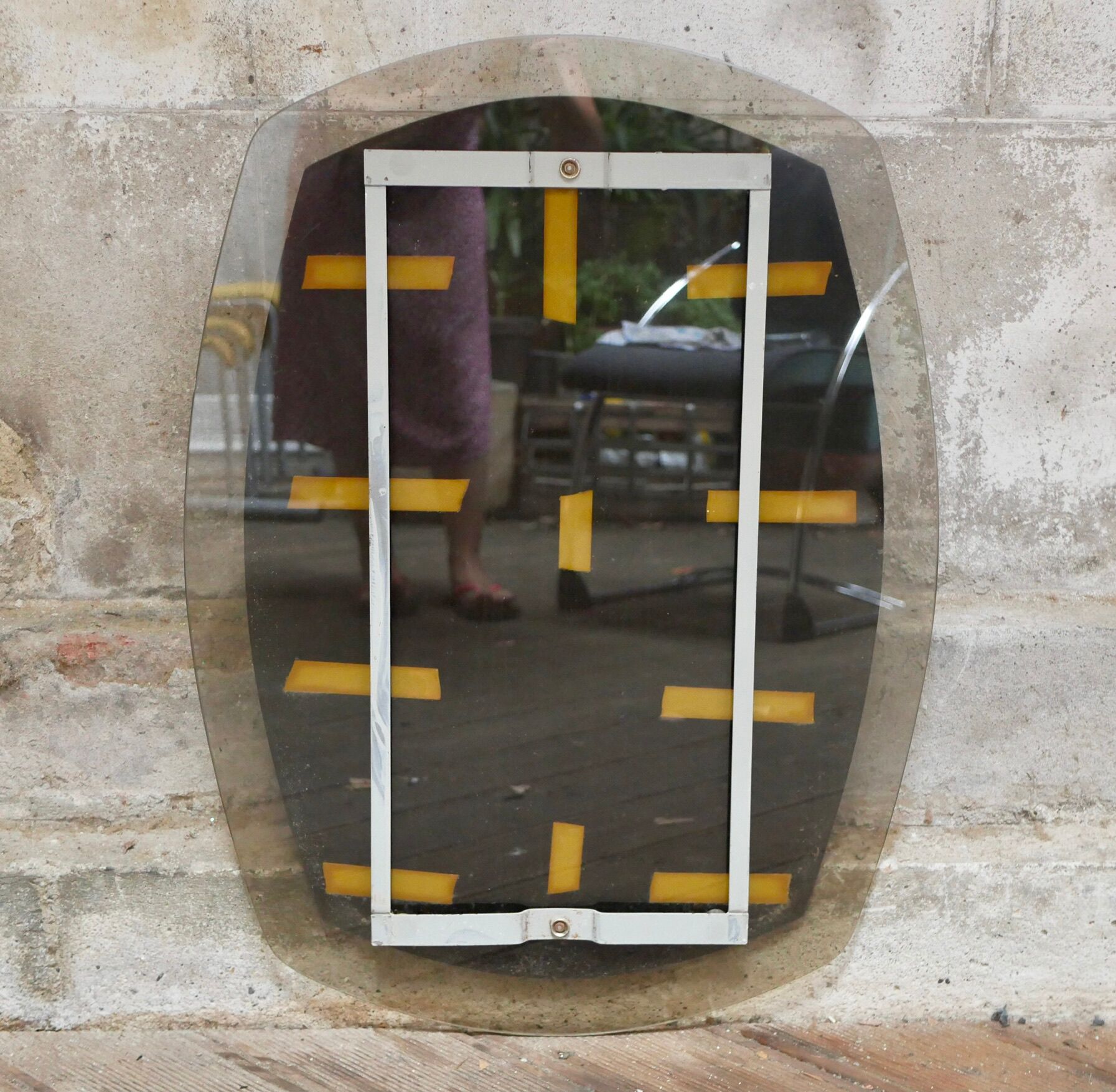 Crystal Mirror Luxor by Antonio Lupi