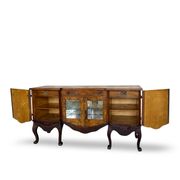 Buffet en noyer burr italien, années 1930.