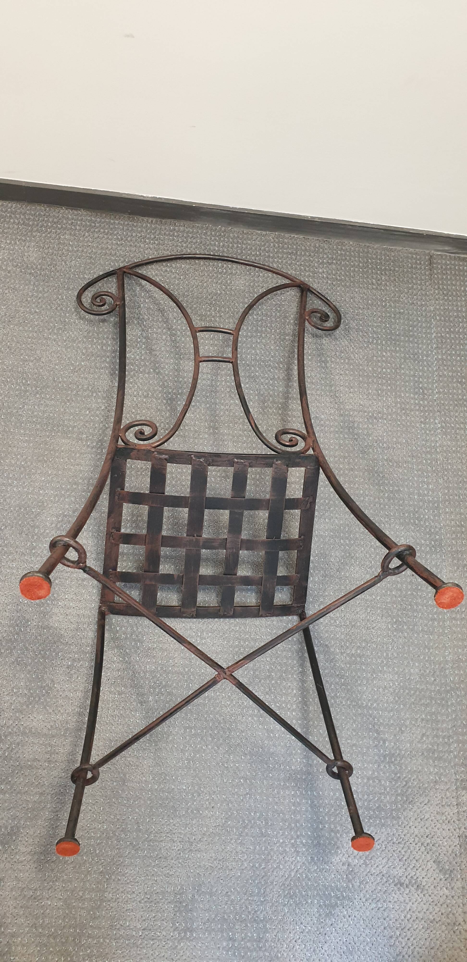 Wrought iron chairs
