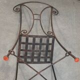 Wrought iron chairs