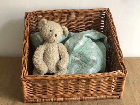 Baker's basket, wicker