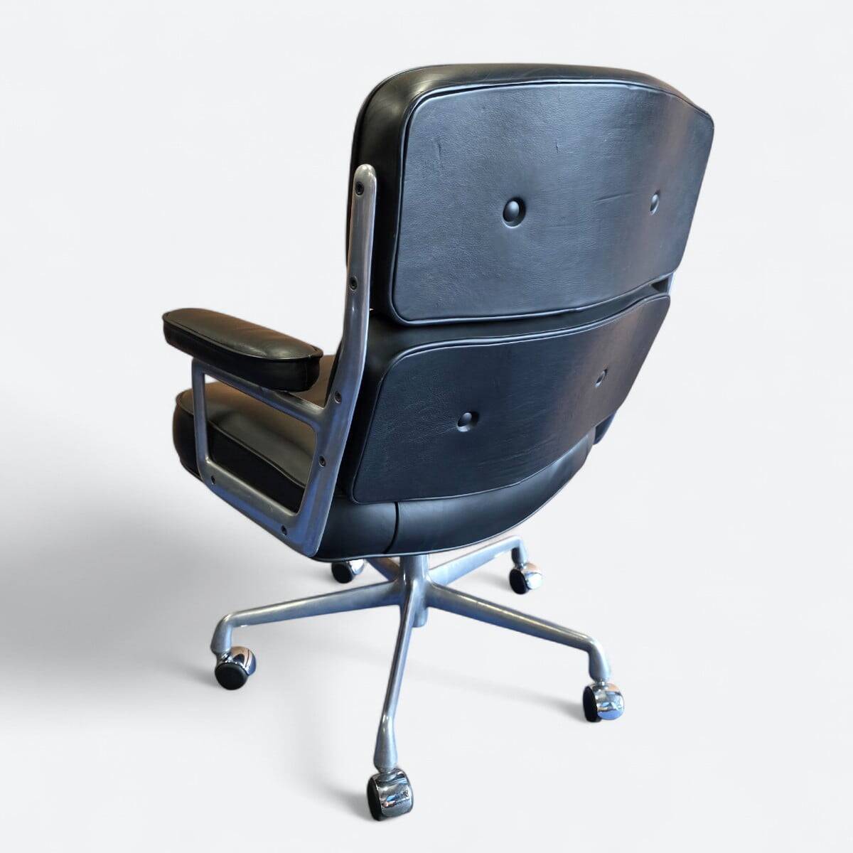 Black Herman Miller Original Eames Time Life Desk Chair