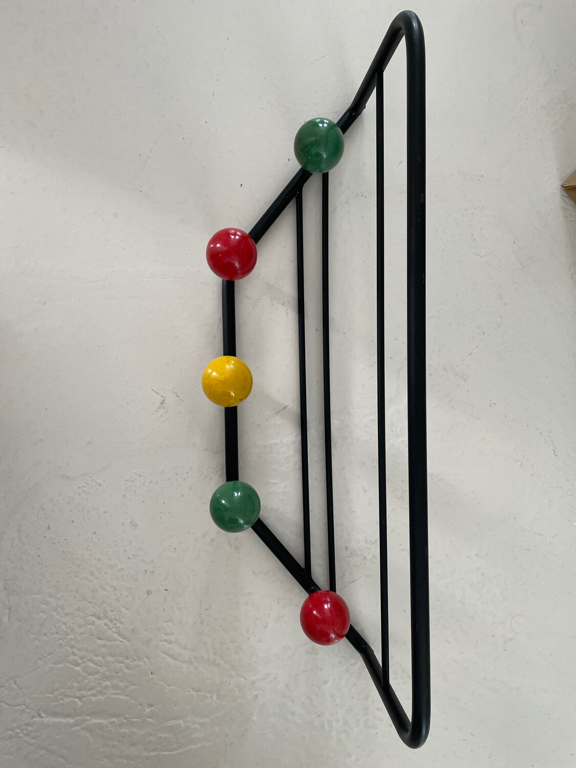 Wall coat rack