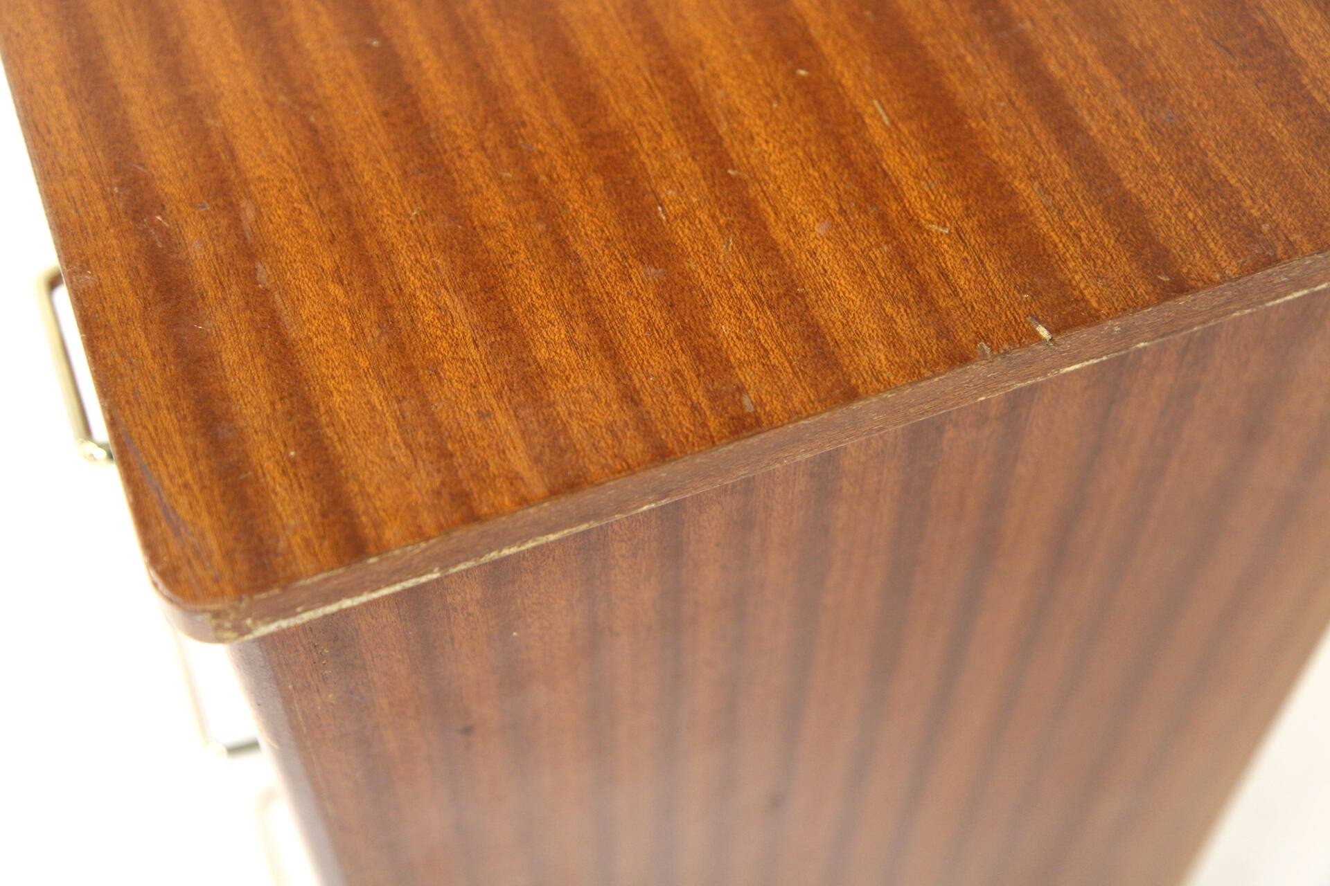 Scandinavian mahogany chest of drawers, Sweden, 1950