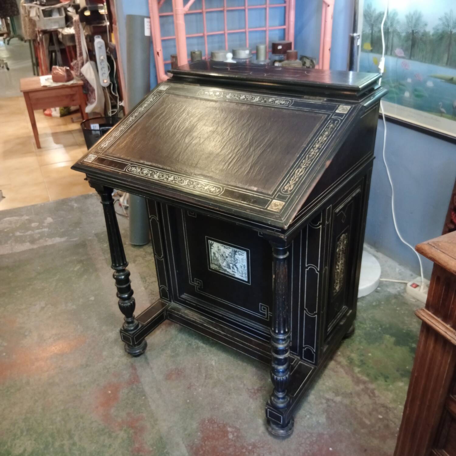 Desk, writing desk, Davenport