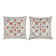 SET OF 2 - 100% Silk Accent Pillow Covers. A pair of Cushion Covers. Handmade Throw Pillows