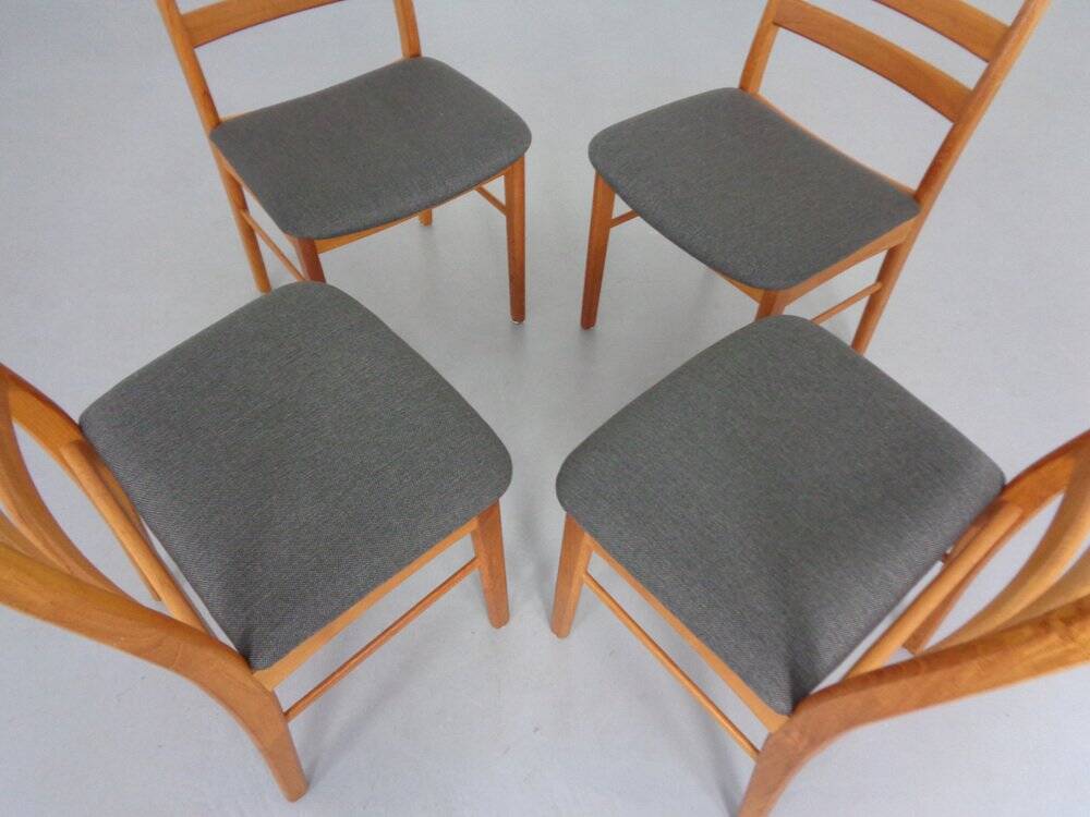 Danish Teak Dining Chairs by Korup Stolefabrik, 1970s, Set of 4