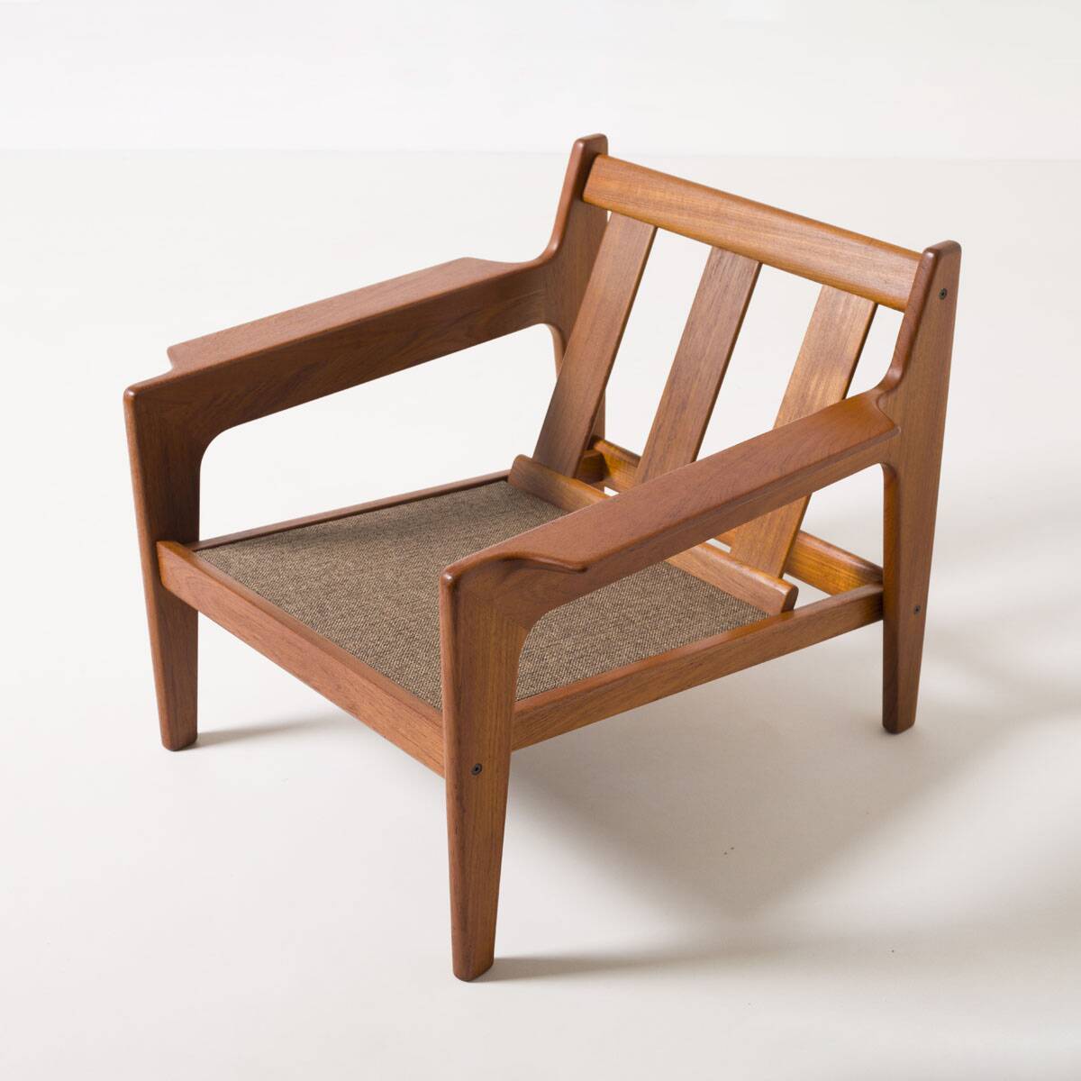 Set of 2 Teak Easy chairs by Arne Wahl Iversen for Komfort, Denmark, 1960s