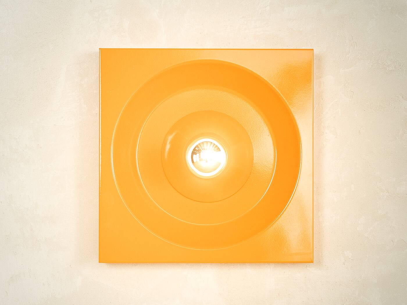 Space age wall and ceiling lamp, Kaiser Leuchten