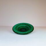 Large Green Midcentury Ceramic Vases and Upsala Ekeby "Capri" Bowl/Tray from the 1950s