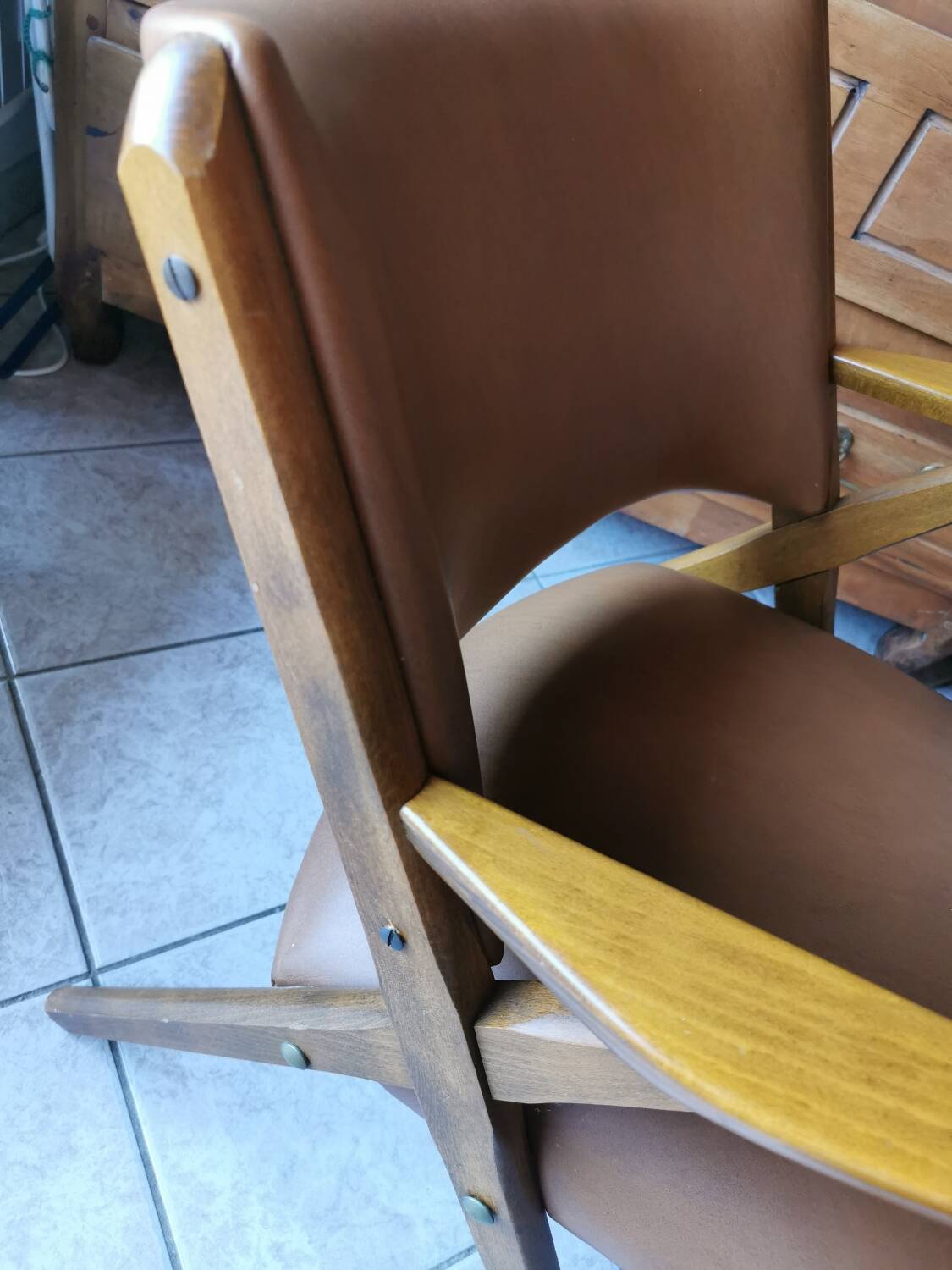 Beautiful Dal Vera armchair, Italy, 1960s