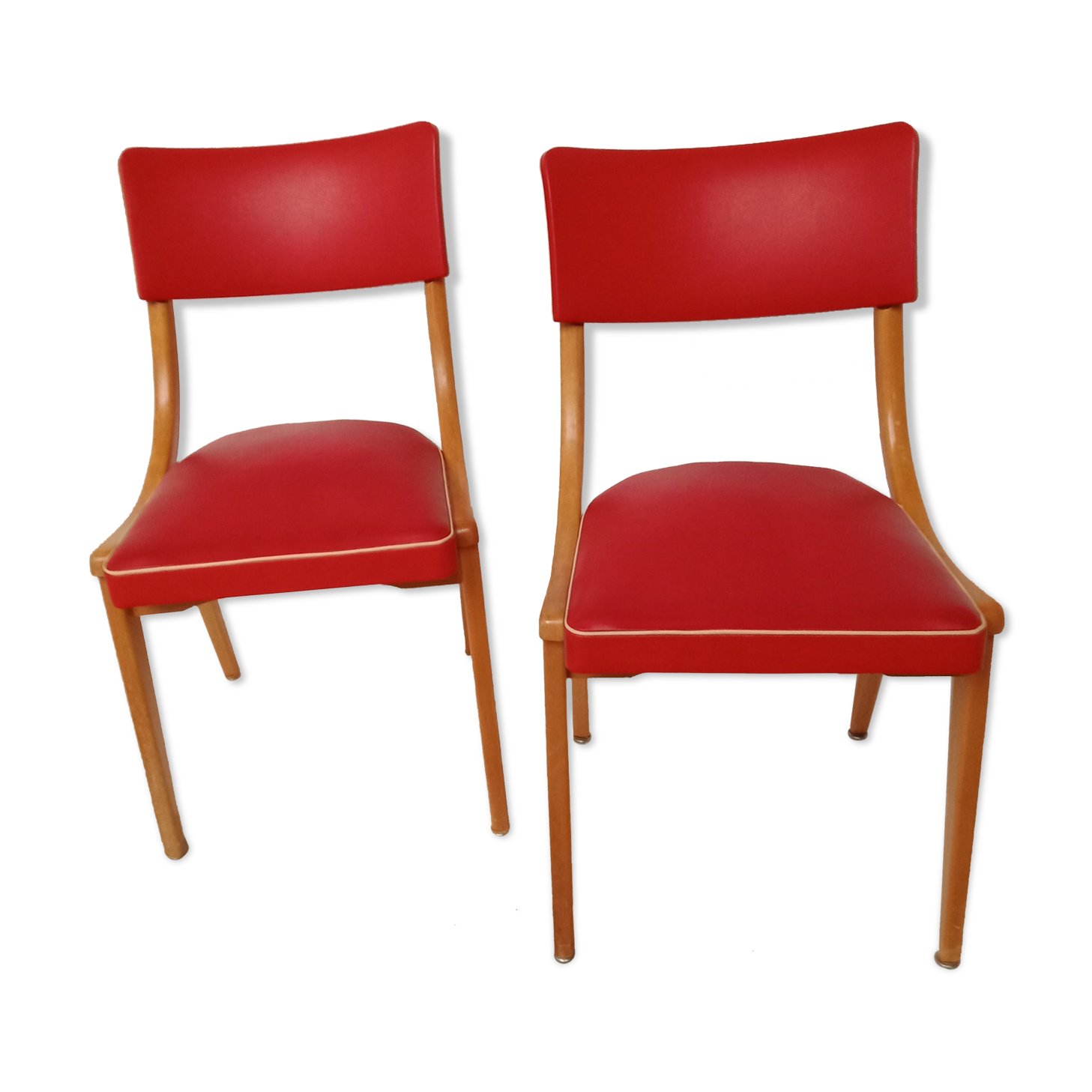 Pair vintage chairs
