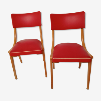 Paire chaises vintage