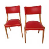 Pair vintage chairs