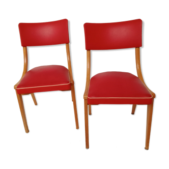 Pair vintage chairs