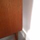 Teak sideboard met 4 lades en houten grepen, Bornhold