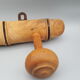 Bamboo-style imitation wooden coat rack