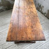 Monastery-style farmhouse table, pine, 210cm